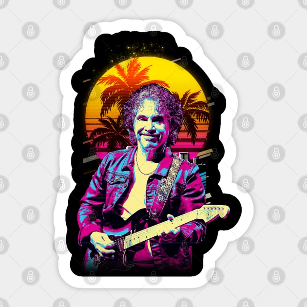 Cinematic Pop-Soul Vanguard Power Oates Vintage Scenes Apparel Sticker by Anime Character Manga